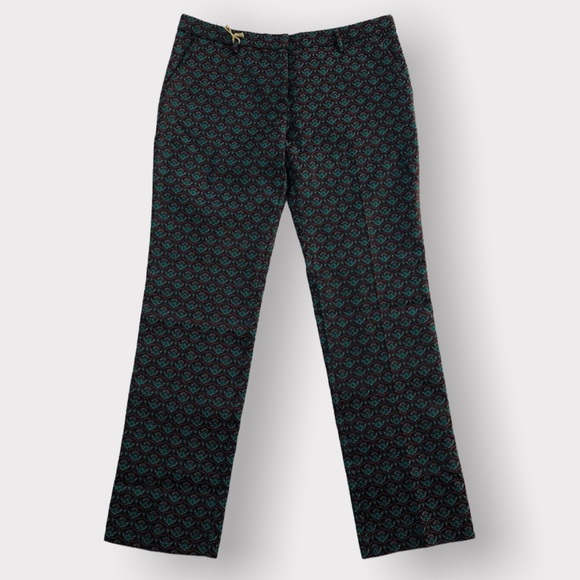 History Repeats, Jacquard Chino Trousers, Floral Pattern, Size IT 42/S - Picture 2 of 15